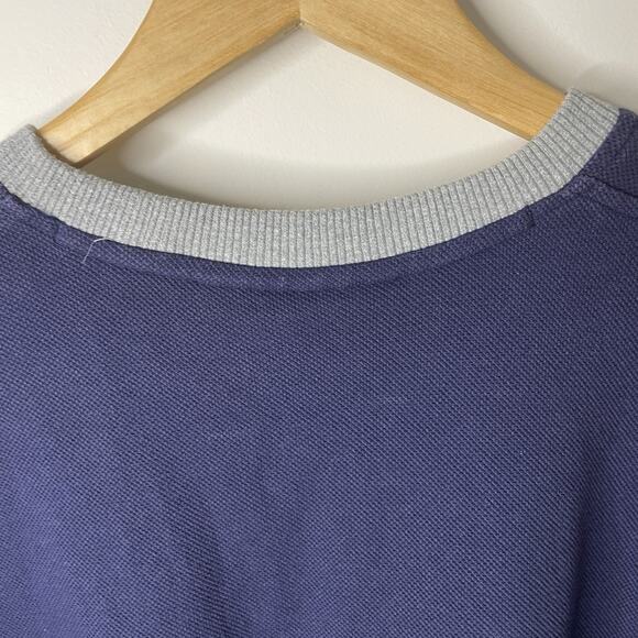 Under Armour Blue/Gray Border Roger Williams Long Sleeve Heavy Cotton Shirt XL - Picture 8 of 13